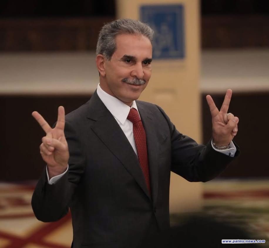 رئيس مجلس القضاء الأعلى يدلي بصوته في انتخابات الدورة السادسة لمجلس النواب.